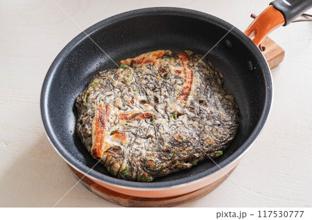 もずくとちくわの薄焼き 117530777