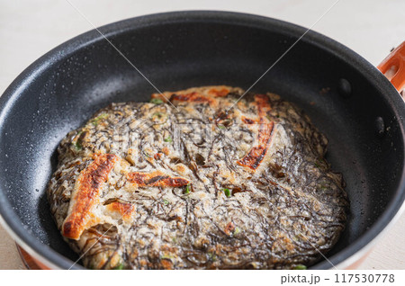 もずくとちくわの薄焼き 117530778