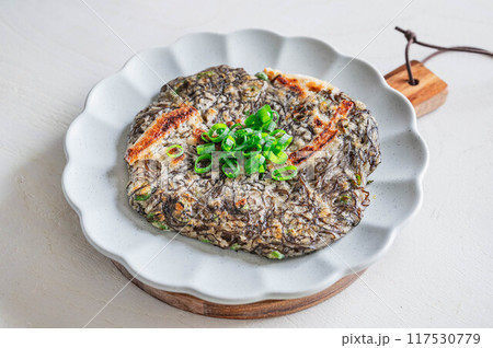 もずくとちくわのチヂミ 117530779