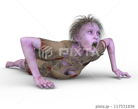 女性ゾンビ 117531836