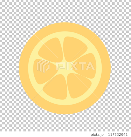 オレンジ　イラスト 117532941
