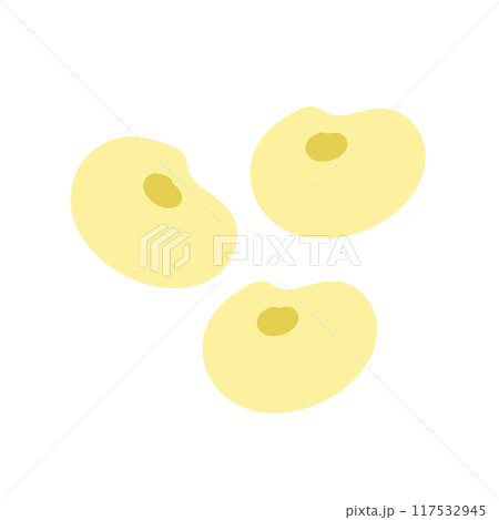 大豆　イラスト 117532945