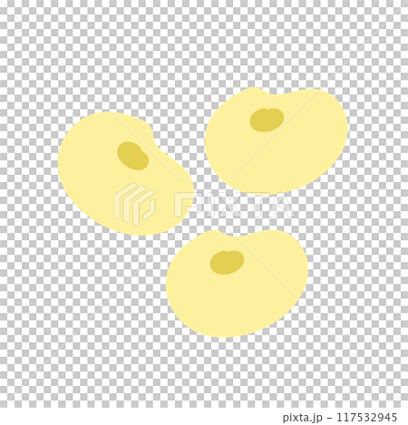 大豆　イラスト 117532945