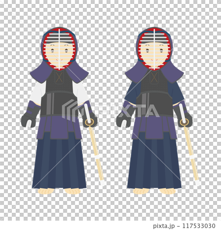 Kendo club illustration 117533030