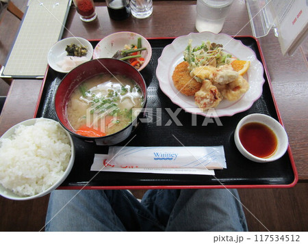 大分県由布市湯布院町、人気食堂「陽だまり食堂」の看板メニュー「陽だまり定食」 大分県由布市湯布院町、人気食堂「陽だまり食堂」の看板メニュー「陽だまり定食」 117534512