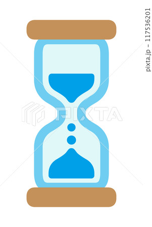 砂時計のアイコン 117536201