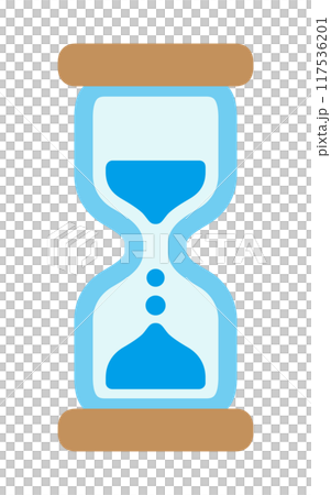 砂時計のアイコン 117536201
