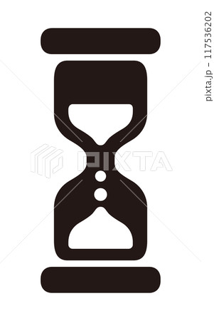 砂時計のアイコン 117536202