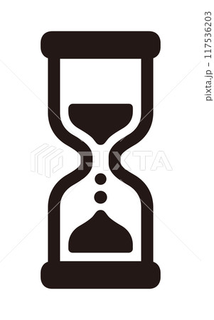 砂時計のアイコン 117536203