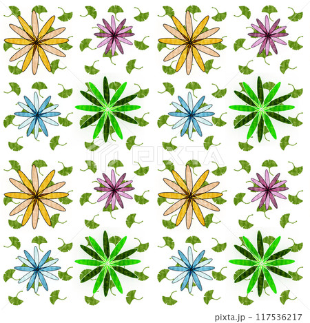 seamless pattern with stars 117536217