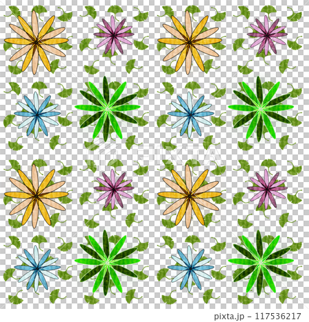 seamless pattern with stars 117536217