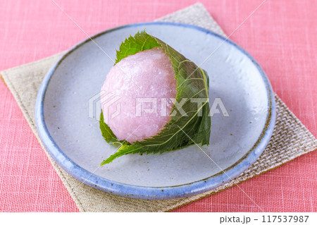 和菓子 桜餅 和菓子 桜餅 117537987