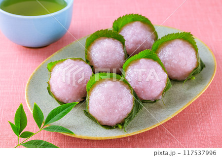 和菓子　桜餅 117537996