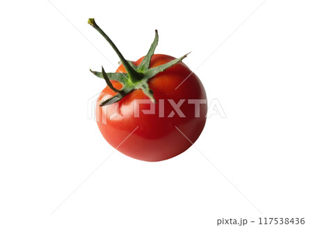 Tomato set. Red tomato collection. Realistic tomatoes on isolared transparent background 117538436