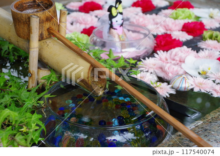 金峯神社の花手水 117540074