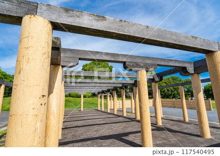 京都府城陽市 正道官衙遺跡の庁屋 京都府城陽市 正道官衙遺跡の庁屋 117540495