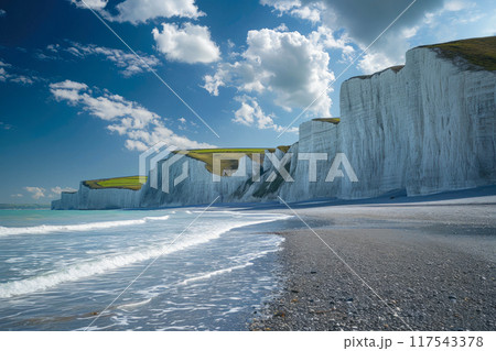 Seaside Serenity: Bright Moments in England's National Parks 117543378