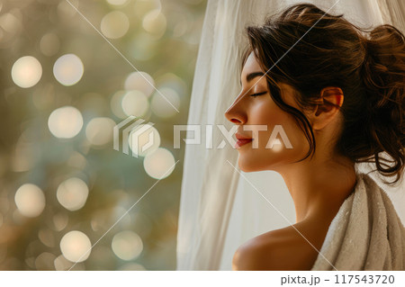 Serene Spa Escape: Capturing Elegance in Nature 117543720