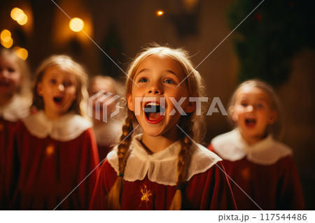 Innocent Voices Echoing Yuletide Cheer Innocent Voices Echoing Yuletide Cheer 117544486
