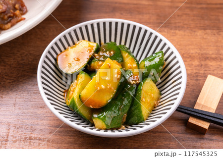 きゅうりのコチュジャン和え きゅうりのコチュジャン和え 117545325