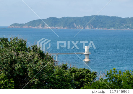 佐賀県唐津市にある波戸岬海中展望塔付近の景色 117546963