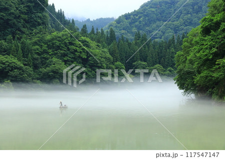 霧幻峡の渡し　早戸船着き場 117547147
