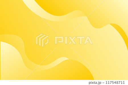 Minimal geometric background. Yellow elements with gradient. 117548711