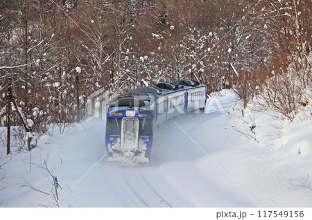 宗谷本線　智恵文ー日進　JR北海道　キハ183系　キハ183-1501（苗穂）　サロベツ 117549156