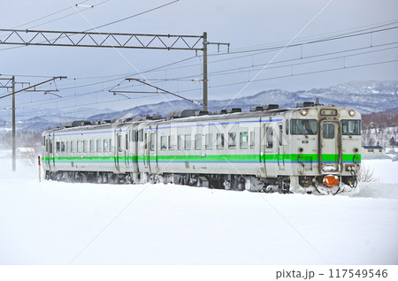 函館本線 峰延ー岩見沢 JR北海道 キハ40-819+キハ40-820(苗穂) 函館本線 峰延ー岩見沢 JR北海道 キハ40-819+キハ40-820(苗穂) 117549546