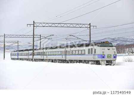 函館本線 峰延ー岩見沢 JR北海道 キハ183系 キハ183-209(苗穂) オホーツク 函館本線 峰延ー岩見沢 JR北海道 キハ183系 キハ183-209(苗穂) オホーツク 117549549