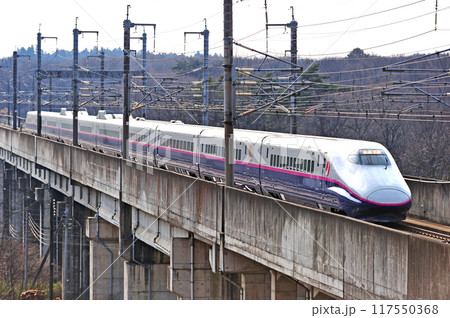 東北新幹線 那須塩原ー新白河 JR東日本 E2系 J15編成(仙台) はやて やまびこ はやぶさ 東北新幹線 那須塩原ー新白河 JR東日本 E2系 J15編成(仙台) はやて やまびこ はやぶさ 117550368
