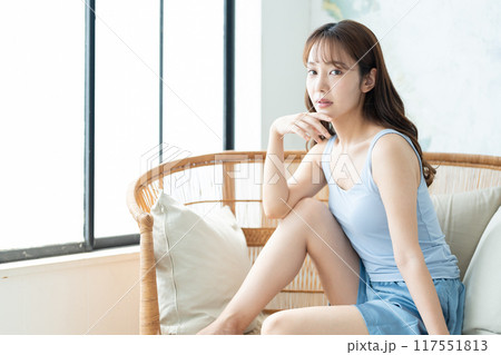 若い女性 ビューティーイメージ 若い女性 ビューティーイメージ 117551813