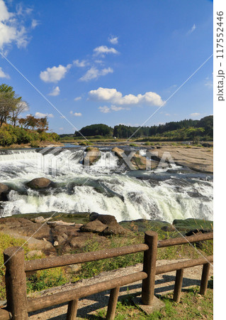 曽木の滝公園から望む秋の曽木の滝 曽木の滝公園から望む秋の曽木の滝 117552446