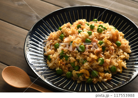 グリーンピース炒飯 117553988