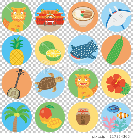 沖繩可愛圖示集 117554366