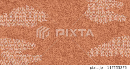 和紙 和柄 秋 背景 和紙 和柄 秋 背景 117555276