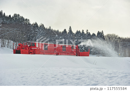 信越本線　二本木ー関山　JR東日本　DD14-327+DD14-332（長岡）　特殊排雪列車　特雪 117555584