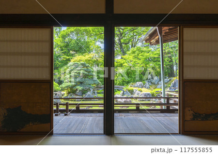京都　醍醐寺塔頭　三宝院　美しい三宝院庭園 117555855