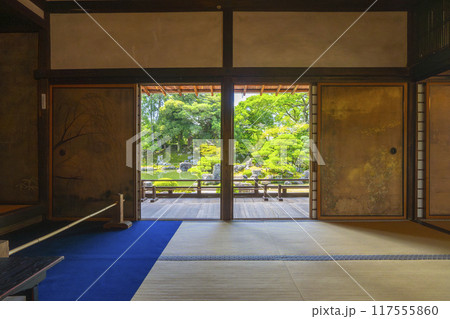 京都 醍醐寺塔頭 三宝院 美しい三宝院庭園 京都 醍醐寺塔頭 三宝院 美しい三宝院庭園 117555860