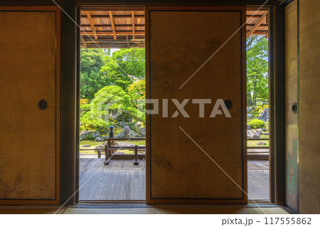 京都　醍醐寺塔頭　三宝院　美しい三宝院庭園 117555862