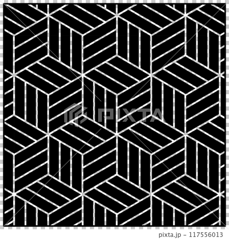 黑色柳編龜甲紋(大) 黑色柳編龜甲紋(大) 117556013