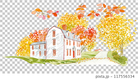 西式房屋，秋葉美麗 117556334