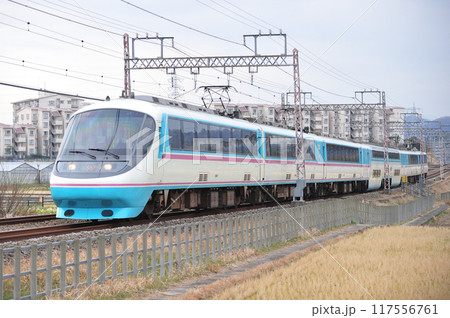 小田急小田原線　鶴巻温泉ー伊勢原　小田急　20000系　20001　RSE　はこね　あさぎり　さがみ 117556761