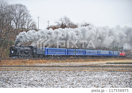 信越本線 群馬八幡ー安中 JR東日本 C61-20+12+DD51-842(高崎) SL碓氷 信越本線 群馬八幡ー安中 JR東日本 C61-20+12+DD51-842(高崎) SL碓氷 117556975