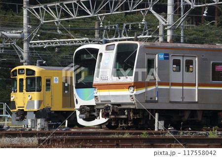 池袋線車両所武蔵丘車両基地（2019年） 117558042