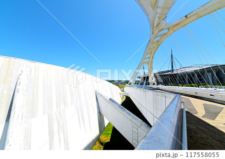 複雑で面白い構造部の 豊田大橋 複雑で面白い構造部の 豊田大橋 117558055