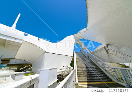 複雑で面白い構造部の 豊田大橋 複雑で面白い構造部の 豊田大橋 117558175