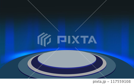 Round stage pedestal background concept series Round stage pedestal background concept series 117559108