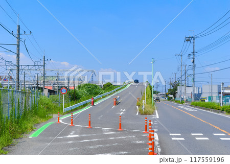 埼玉県三郷市新三郷駅周辺2024年8月 117559196