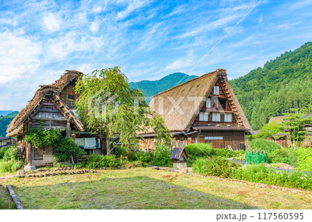 世界遺産「白川郷・五箇山の合掌造り集落」 白川村荻町(重伝建) 世界遺産「白川郷・五箇山の合掌造り集落」 白川村荻町(重伝建) 117560595